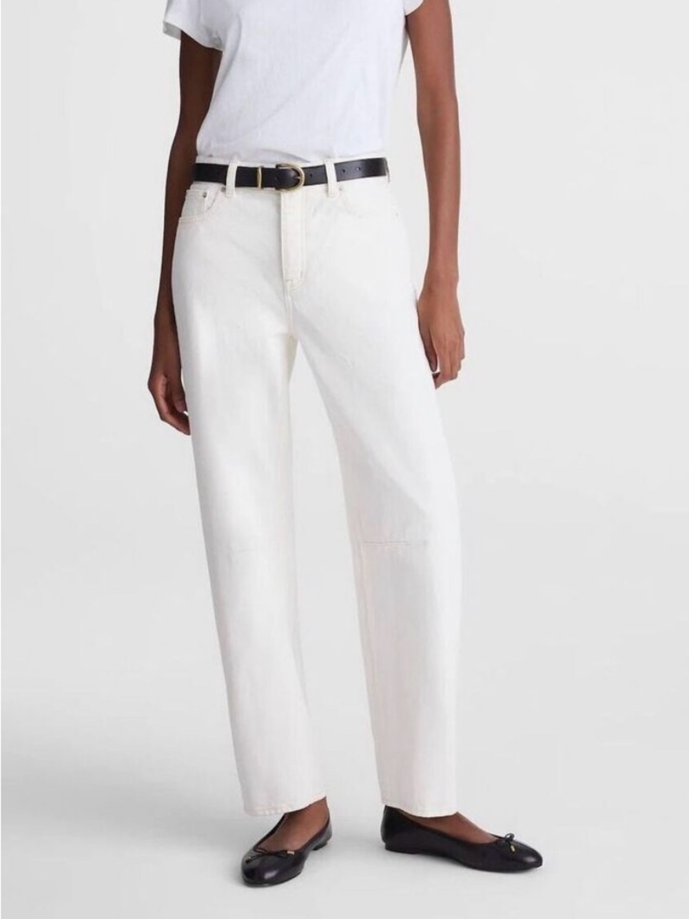 Madewell Darted Barrel Jeans Vintage Canvas 29 NWOT